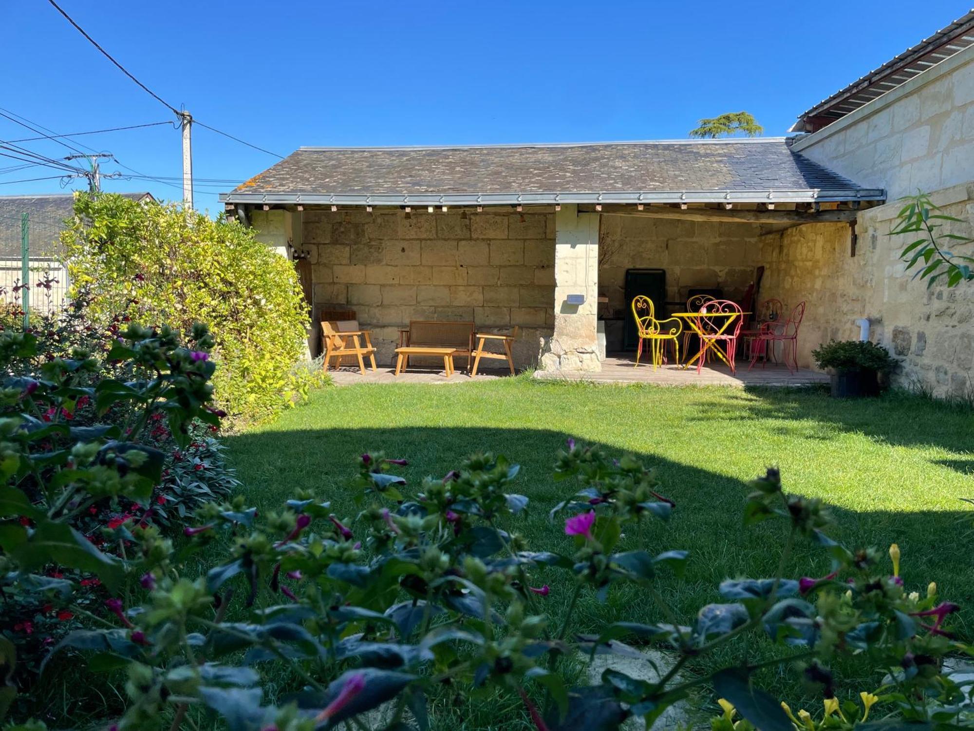 Chez Juliette - Maison Et Jardin - Bord De Loire A سوموور المظهر الخارجي الصورة